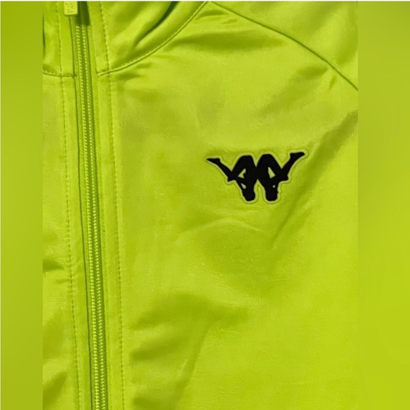 Kappa Lime Green Track Jacket - Picture 3 of 8